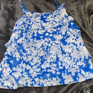 New York & Company ruffle tank top